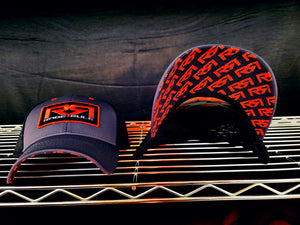 RED/GRAY RR TRUCKER HAT