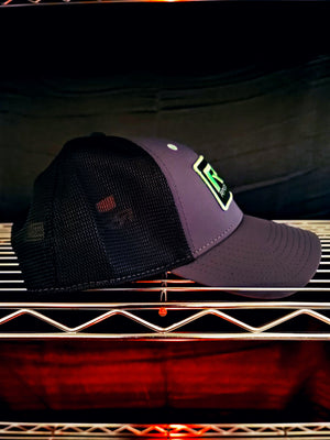 GREEN/GRAY RR TRUCKER HAT